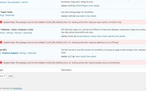wordpress missing archive file