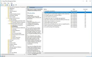 GPO ile Remote Desktop Etkinleştirme