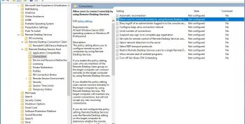 GPO ile Remote Desktop Etkinleştirme
